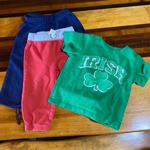 Size 18m kids sweat pants and tshirt.